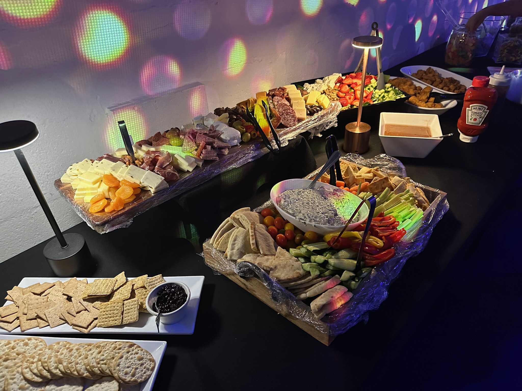 Event catering and grazing